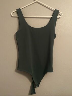 Express Dark Teal Body Contour Bodysuit